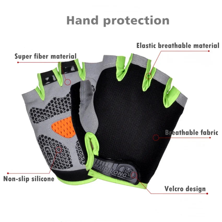 Non-Slip Weightlifting Breathable Training Gloves for Men & Women