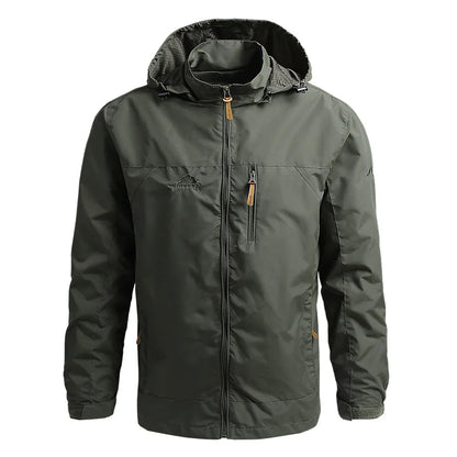 Versatile Outdoor Jacket  Military Style Windbreaker