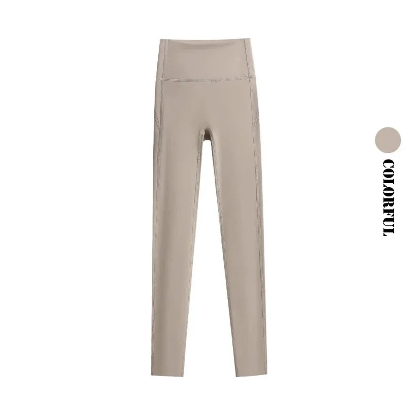Women’s 2-Piece Yoga Set: Zip Jacket & High Waist Leggings
