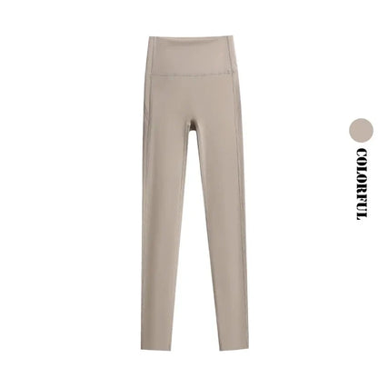Women’s 2-Piece Yoga Set: Zip Jacket & High Waist Leggings