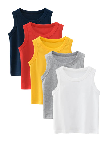 Boys' Summer Cotton Tank Tops