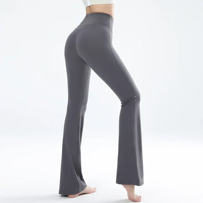 Slim Fit Yoga Leggings with Wide Leg Style