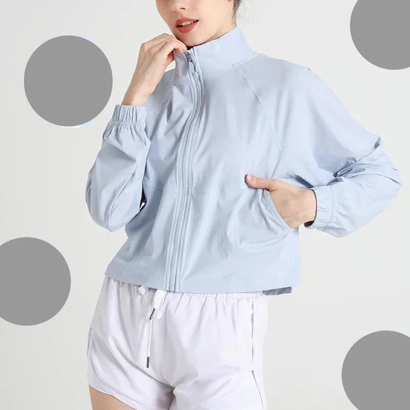 Women's Long Sleeve Yoga Jacket