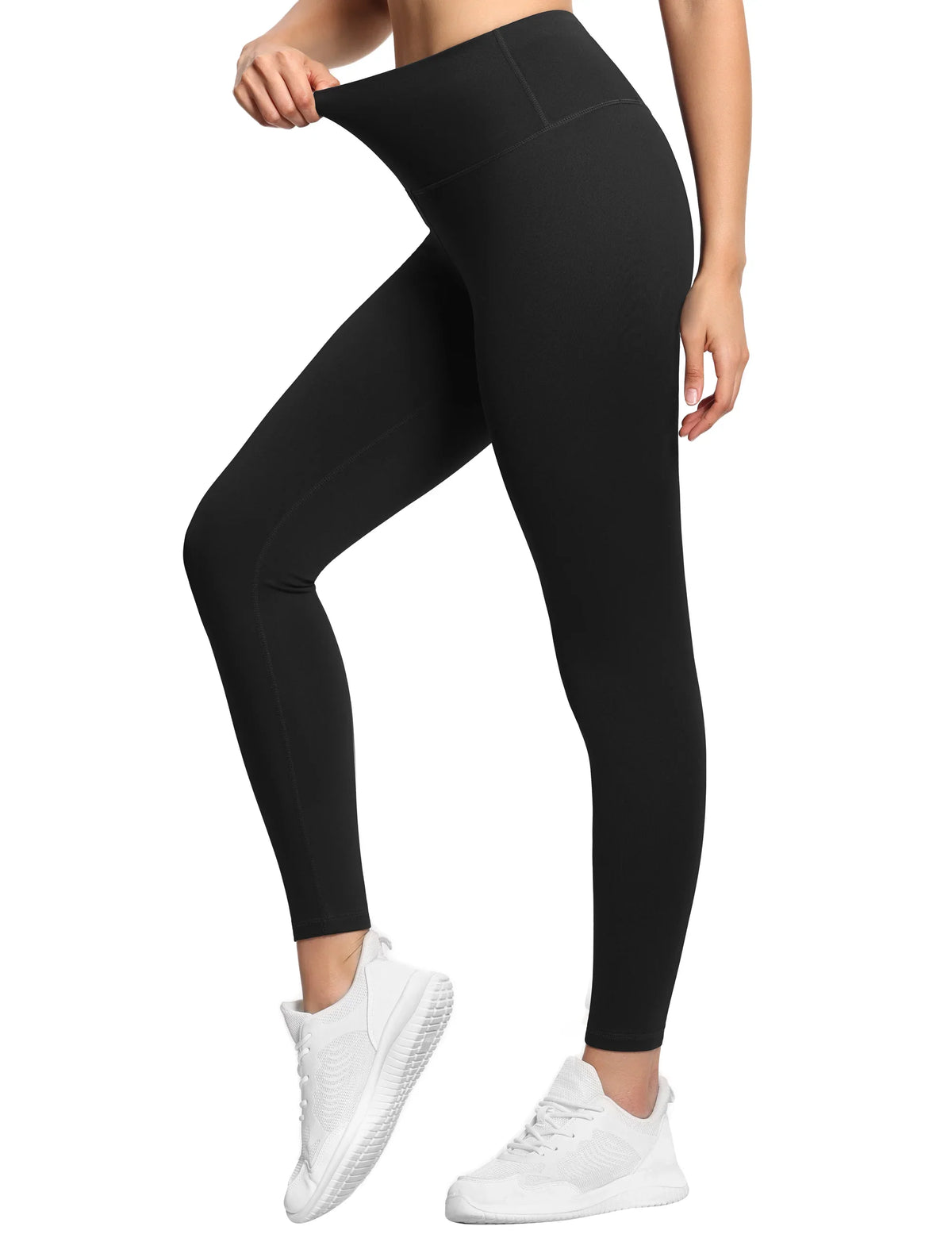 Soft High-Waist Yoga Leggings: Squat-Proof Running Pants