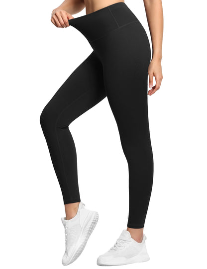Soft High-Waist Yoga Leggings: Squat-Proof Running Pants