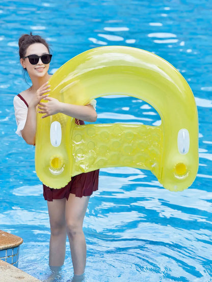 U-Shaped Pool Float  Hammock  Chair  and Bed
