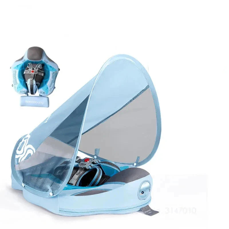 Durable and Safe Non-Inflatable Leather Baby Float