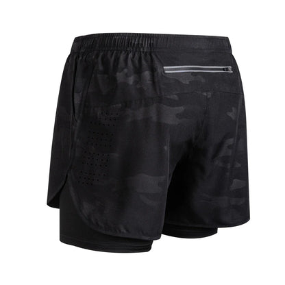 Reflective Men's 2-in-1 Running & Training Shorts