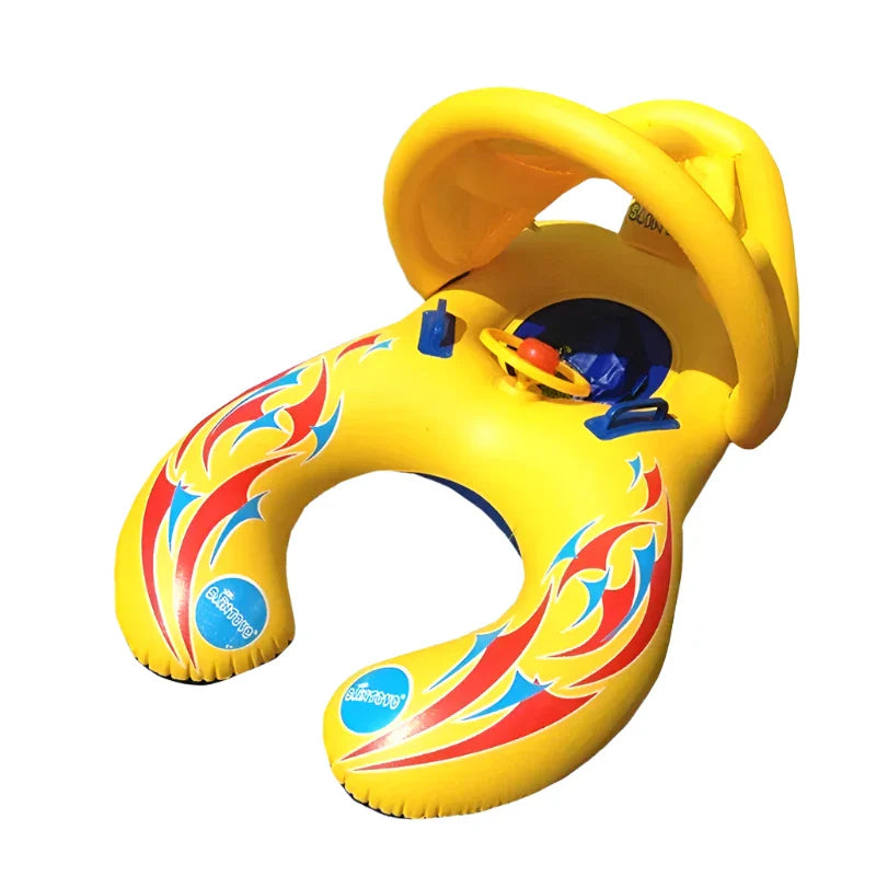 Beach Day Essentials Baby Swim Circle with UV Protection