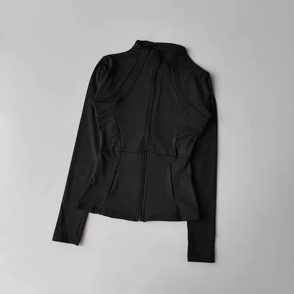 Women's Slim-Fit Yoga Quick-Dry Running Jacket