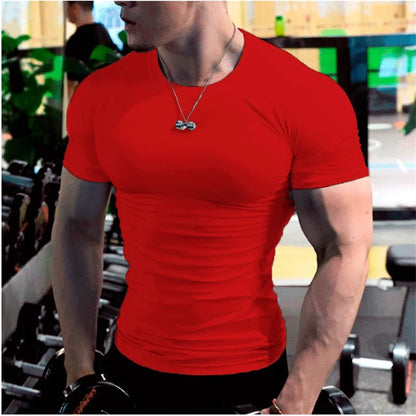 Men’s Compression Gym Quick-Dry Fitness Tee