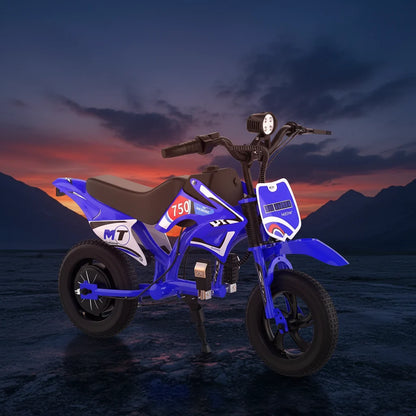 Kids' Electric Motorcycle: 10 MPH, 7-Mile Range & Speed Modes