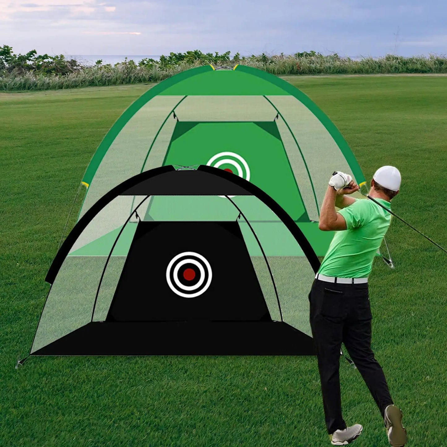Golf Practice Net  Foldable Hitting Net for Home & Office