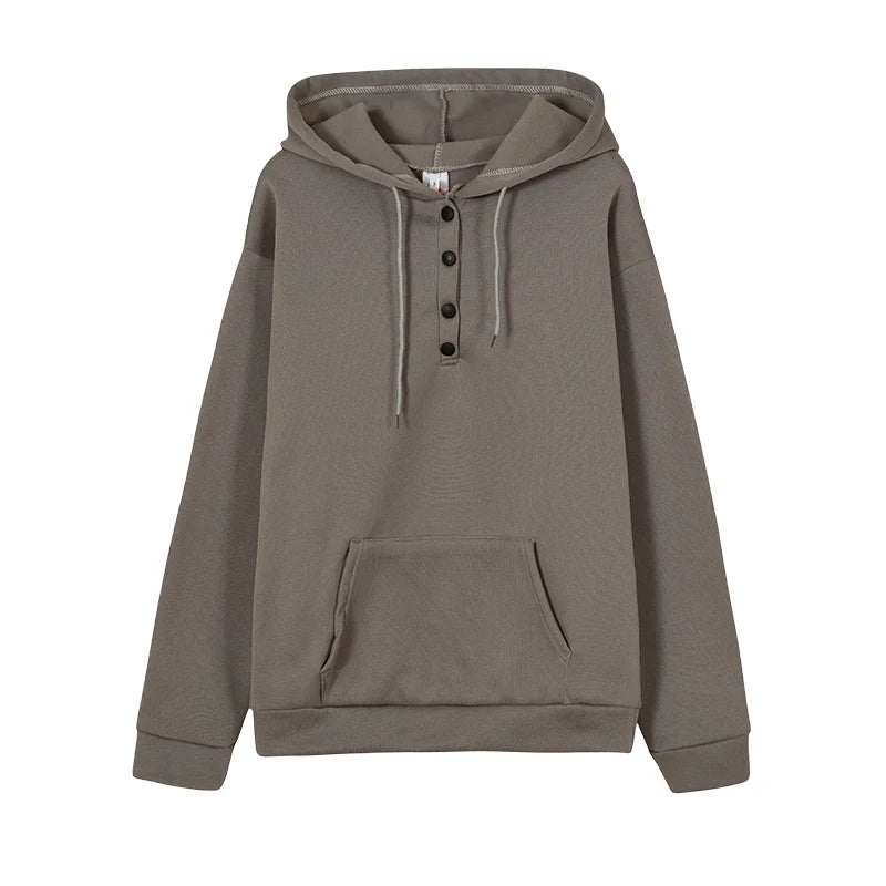 Cozy and Casual  Women's Hooded Sweatshirt