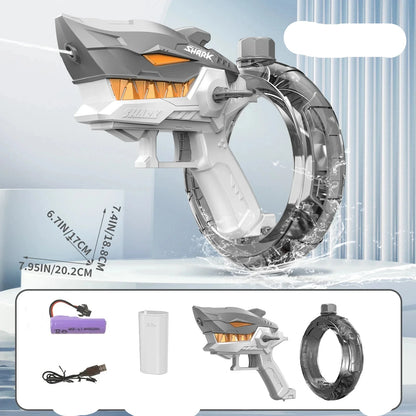 Automatic Shark Water Gun  Kids' Summer Party Essential