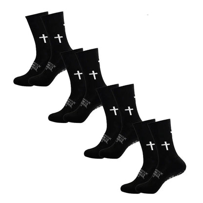 Anti-Slip Athletic Performance Socks for Soccer, Basketball & Tennis