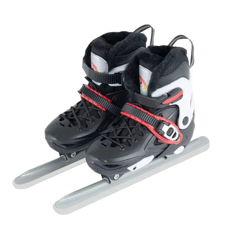 Waterproof Winter Ice Skating Boots with Adjustable Fit