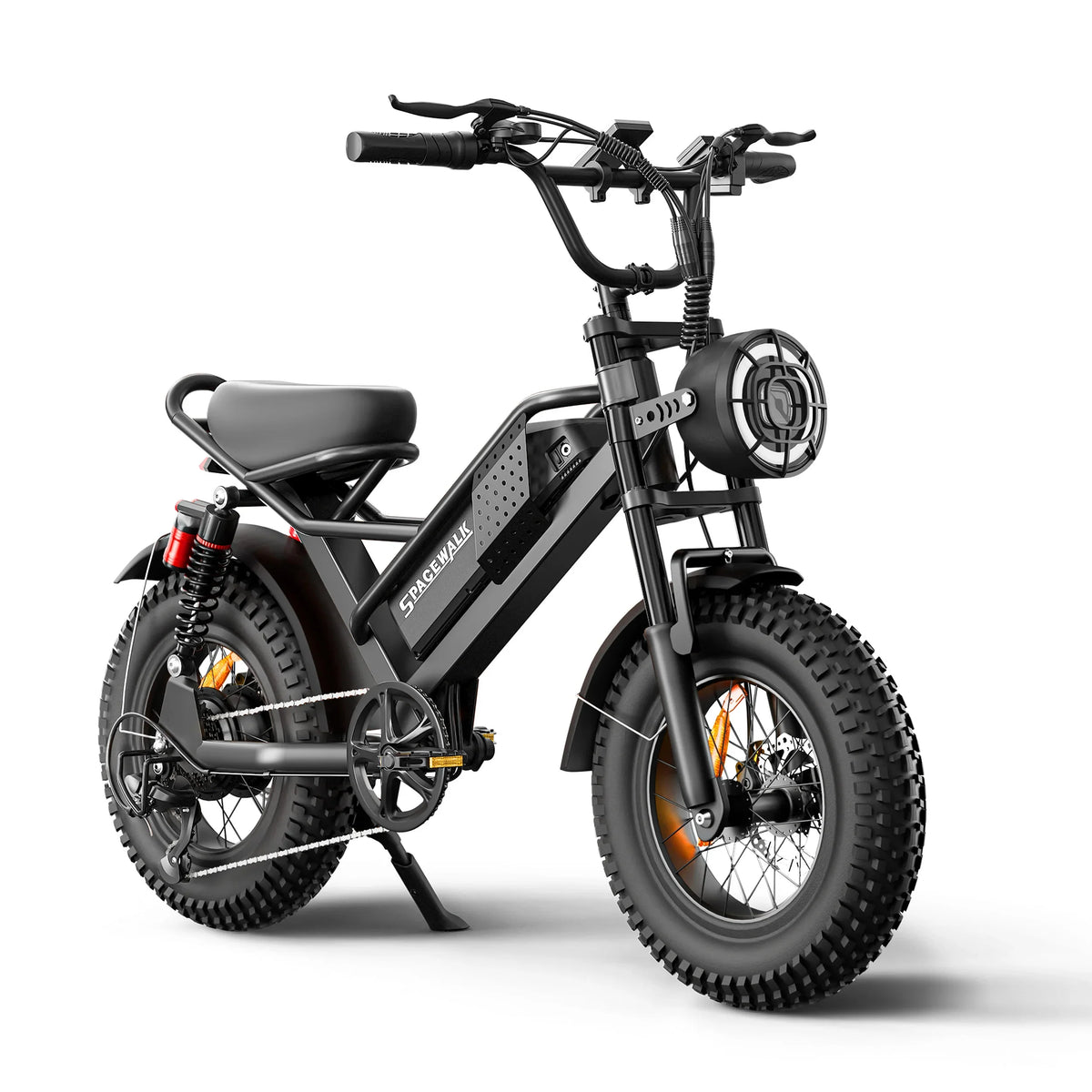 Fat Tire Electric Bike for Adults All-Terrain Dual Suspension