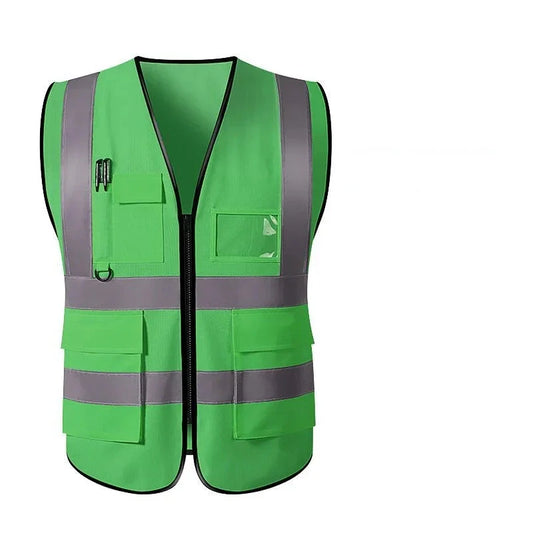 Unisex Reflective Safety Vest for Work & Outdoor Activities