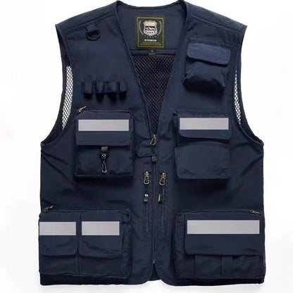Men's Multi Pocket Photography Vest