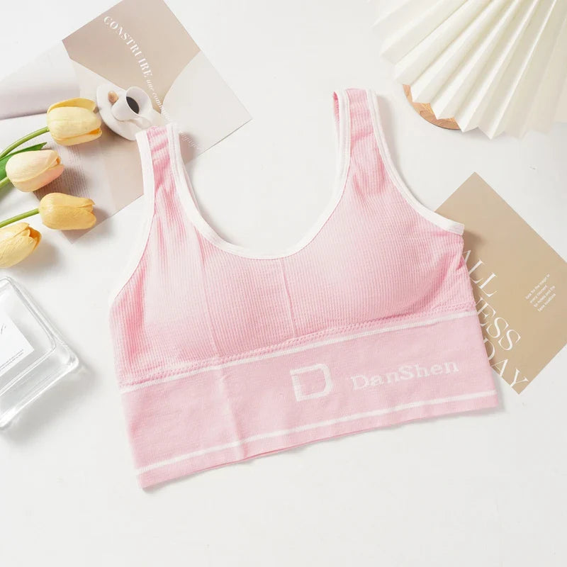 Seamless Wireless Sports Bras for Women