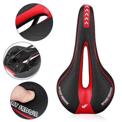 Ultra-Soft Gel MTB Saddle: Comfort and Durability