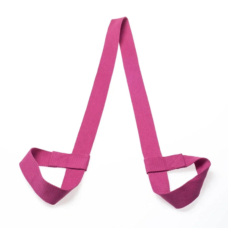Ergonomic Yoga Mat Carrier with Adjustable Shoulder Strap