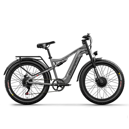 High-Performance Electric Bicycle with Dual Suspension