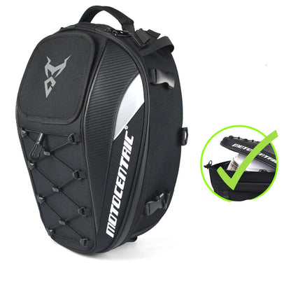 Conquer Any Ride Multifunction Motorcycle Rear Seat Bag with High Capacity