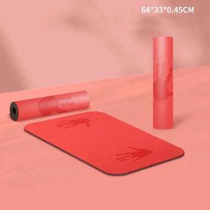 Compact Pilates Mat for Home and Gym