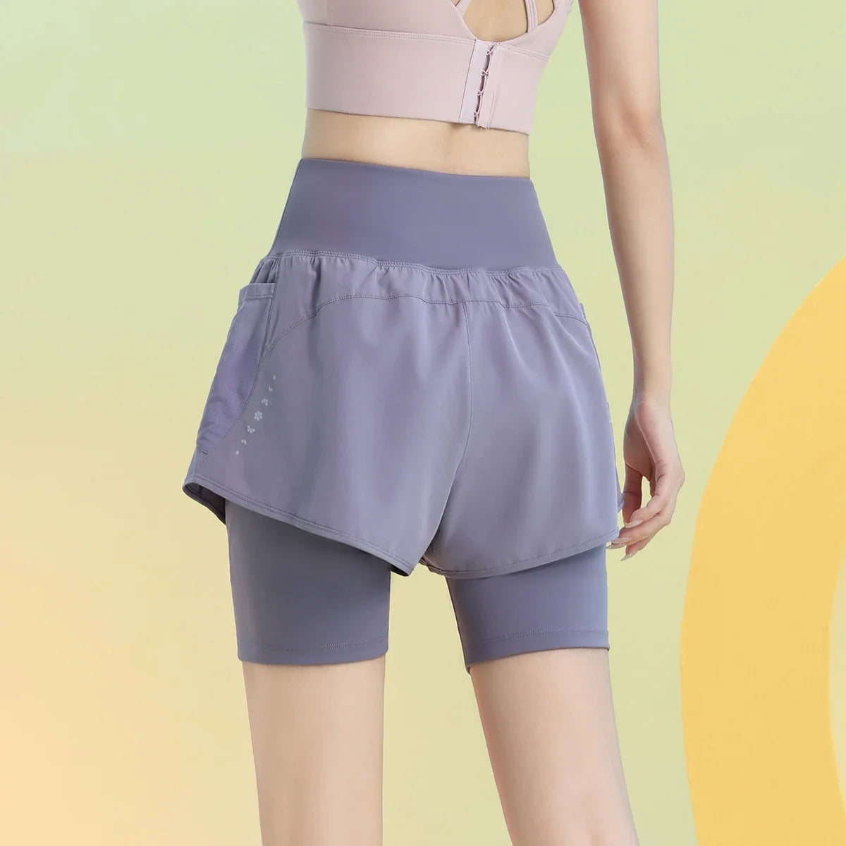 Women's Lightweight Yoga & Workout Short with Pockets
