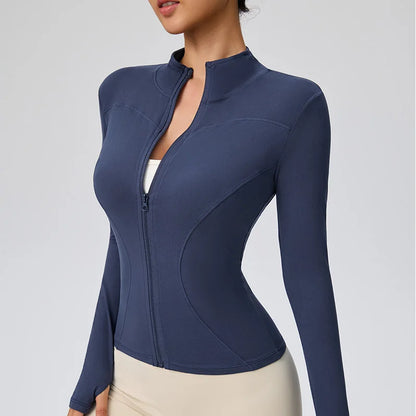 Women’s Fall Pilates Jacket Quick-Dry Gym & Running Gear