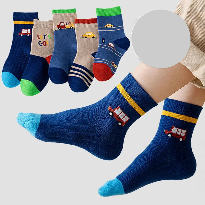 Autumn Kids' Cotton Socks