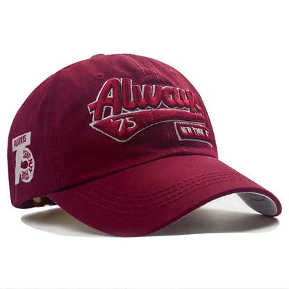 Versatile Cotton Snapback Hat Unisex Style