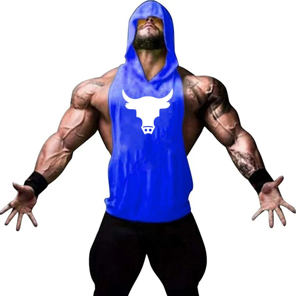 Bodybuilding Hooded Tank Perfect for Summer Workouts