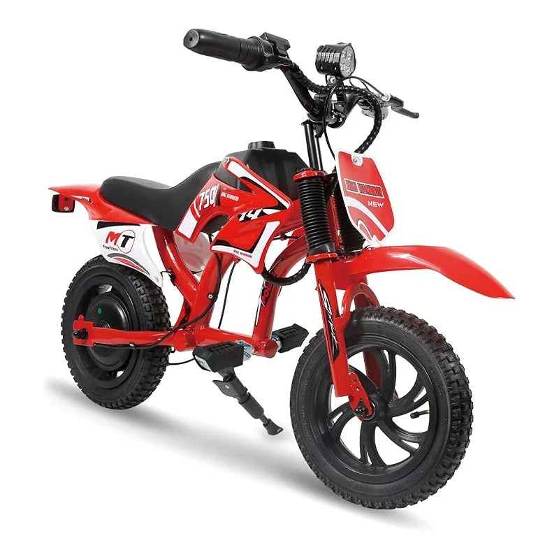 Kids' Electric Motorcycle: 10 MPH, 7-Mile Range & Speed Modes