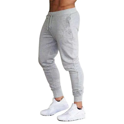 Men's Gray Fitness Joggers