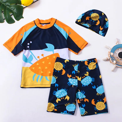 Sunscreen Friendly Boy's Swimsuit