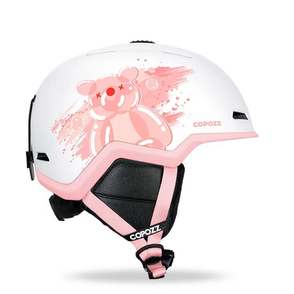 Confidence on the Slopes Half Covered Ski Helmet