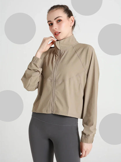 Women's Long Sleeve Yoga Jacket