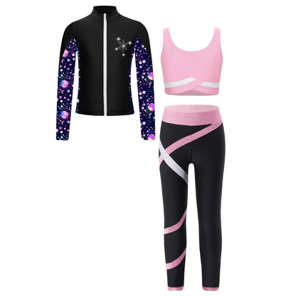 Kids' Figure Skating and Gymnastics Suits