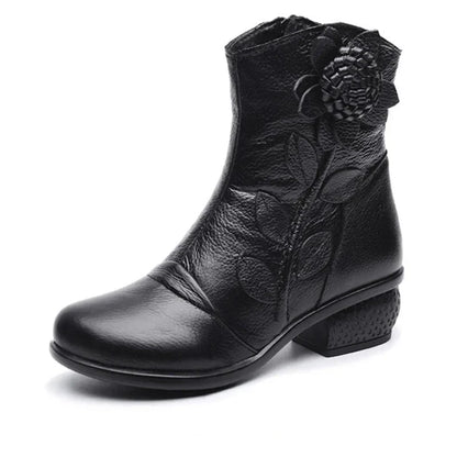 Timeless Style Handmade Leather Ankle Boots