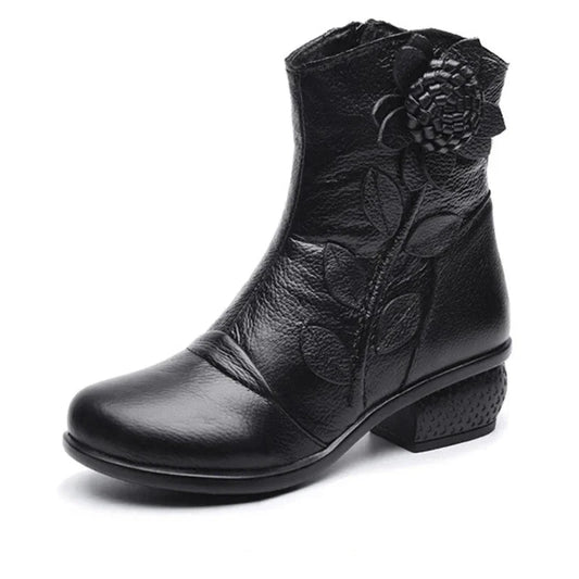 Timeless Style Handmade Leather Ankle Boots