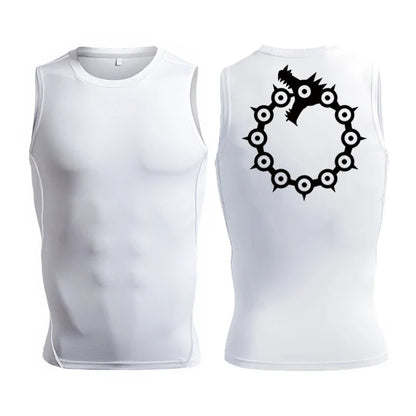 Men's Anime Inspired Compression Tank