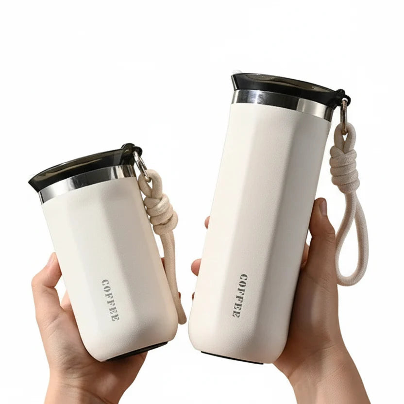 350ml Vacuum Coffee Tumbler | Leakproof Stainless Steel Mug
