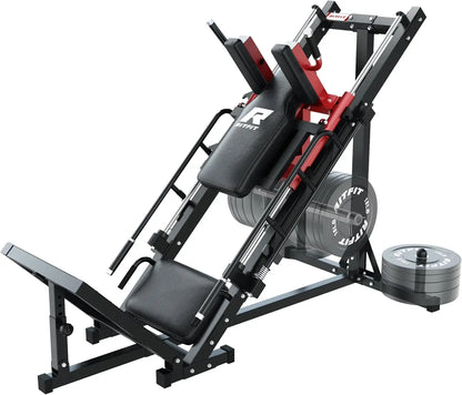 Pro-Grade Leg Press for Home Gyms Hack Squat Included