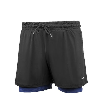 Men’s 2-in-1 Swim Trunks Compression Liner & Quick Dry