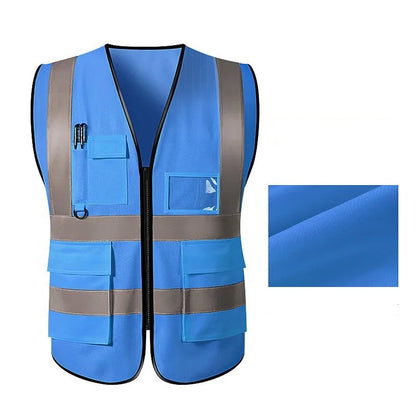 Unisex Reflective Safety Vest for Work & Outdoor Activities