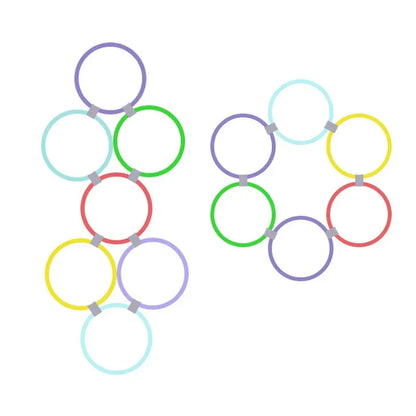 Active Playtime Lattice Jump Ring Set