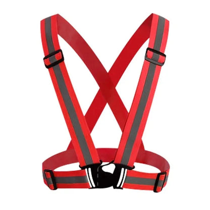 Durable Reflective Safety Vest for Nighttime Activities